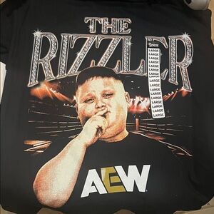 AEW All Elite Wrestling The Rizzler Large Shirt